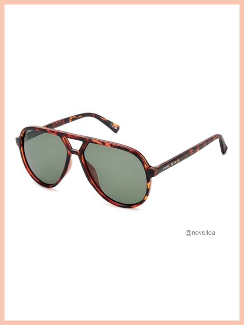 Polarized Aviator Sunglasses for Women UV400 Protection, 61mm